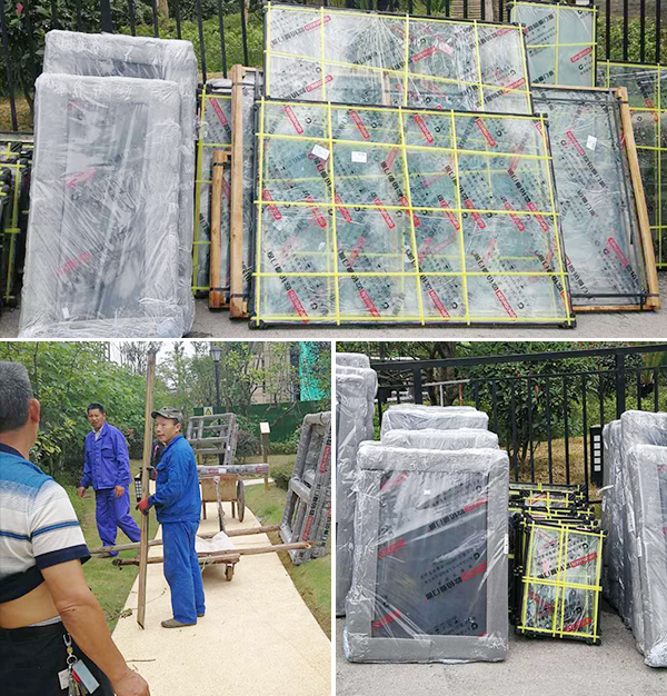 金九银十装修淡季|欧铂曼门窗天下装置排场火爆